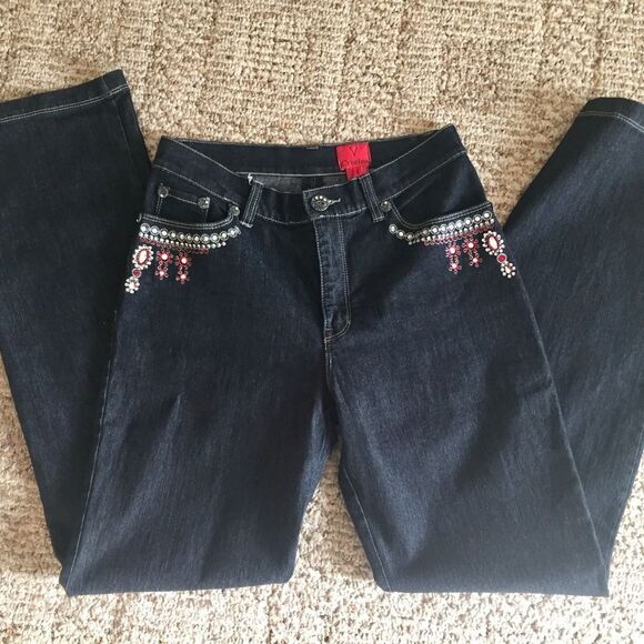 Beautiful jeans by V Christina size 4 - Picture 1 of 6
